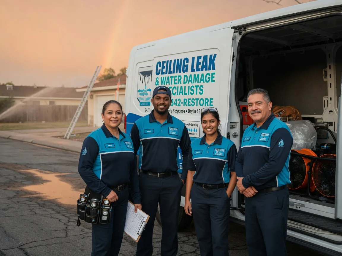 Ceiling Leak Cleanup company in Allen, TX